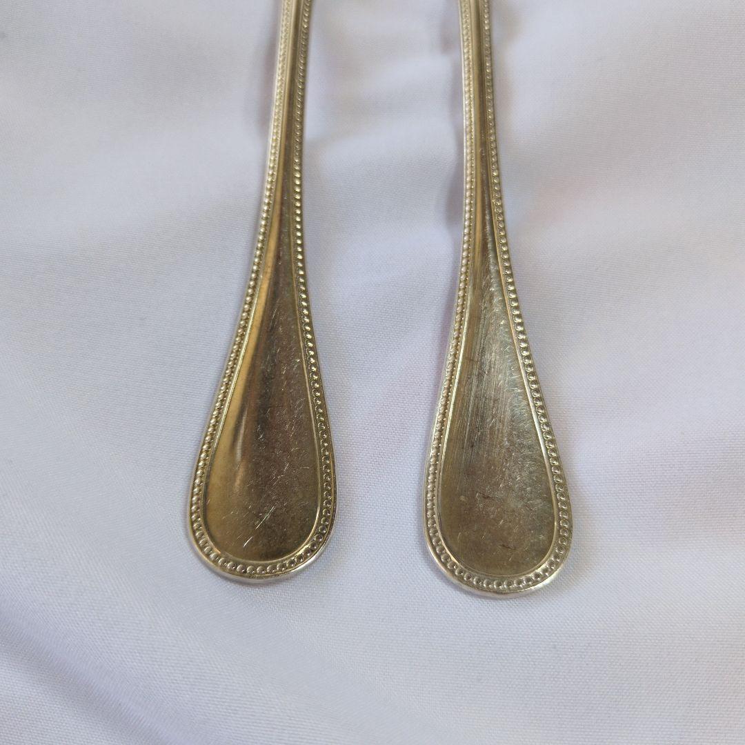 ​クリストフル パール ケーキフォーク 5本セット 刻印あり