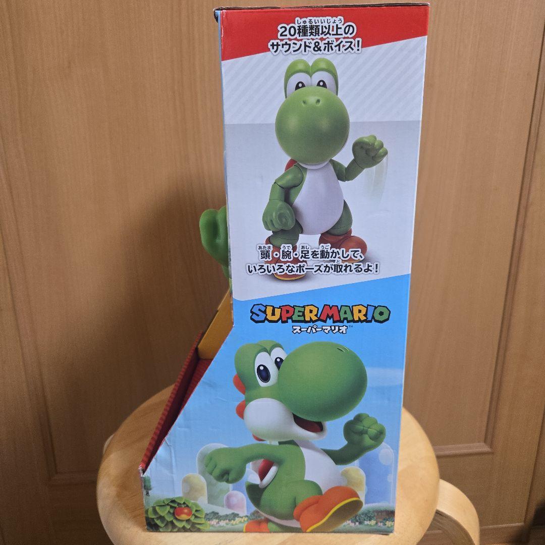 新品　SUPER MARIO LET'S GO, YOSHI フィギュアおまけ付