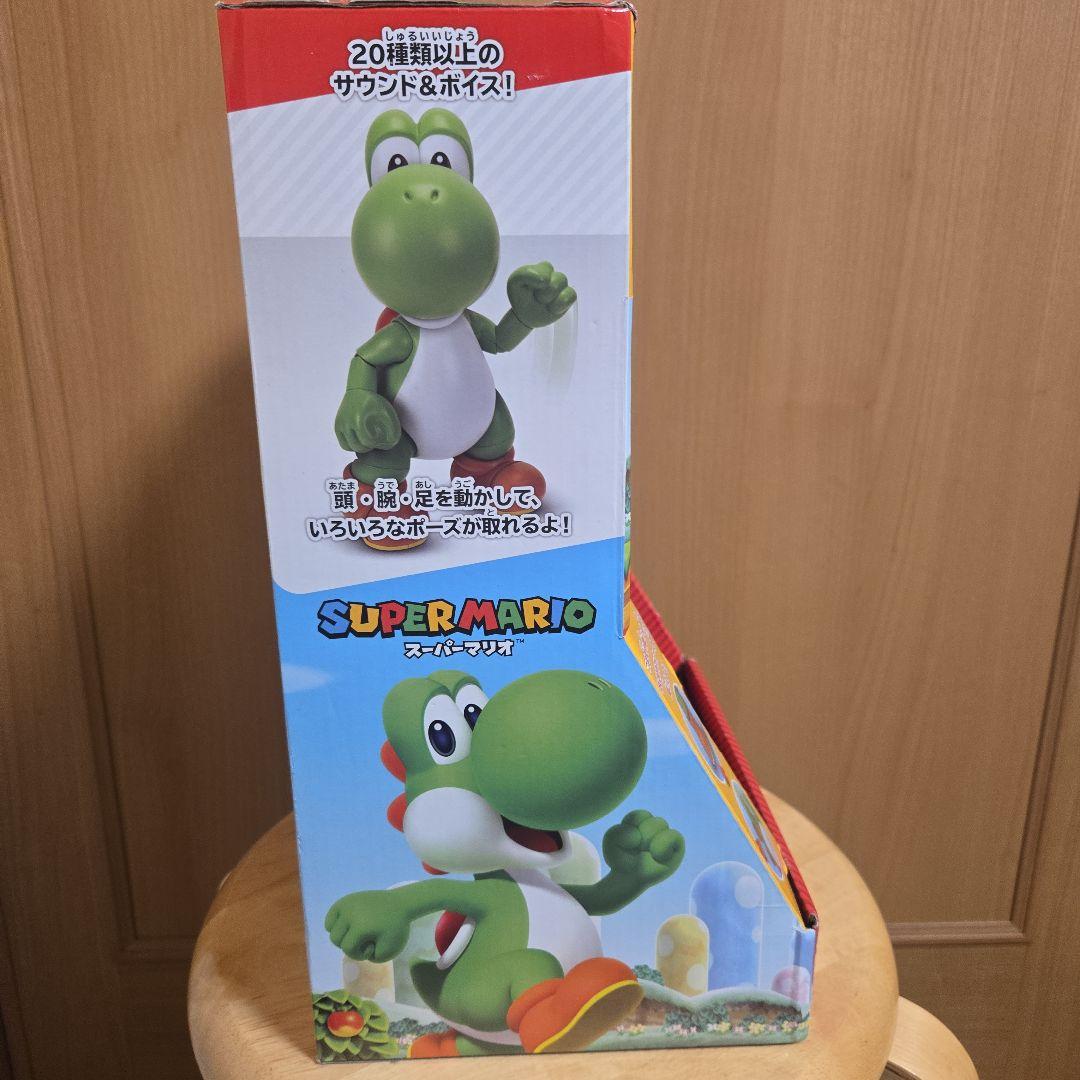 新品　SUPER MARIO LET'S GO, YOSHI フィギュアおまけ付