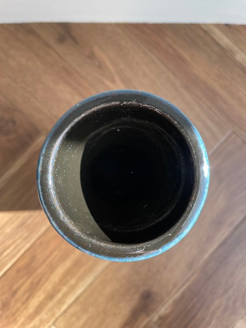 ヴィンテージフラワーベース　花瓶　西ドイツ　ファットラバ　刻印あり