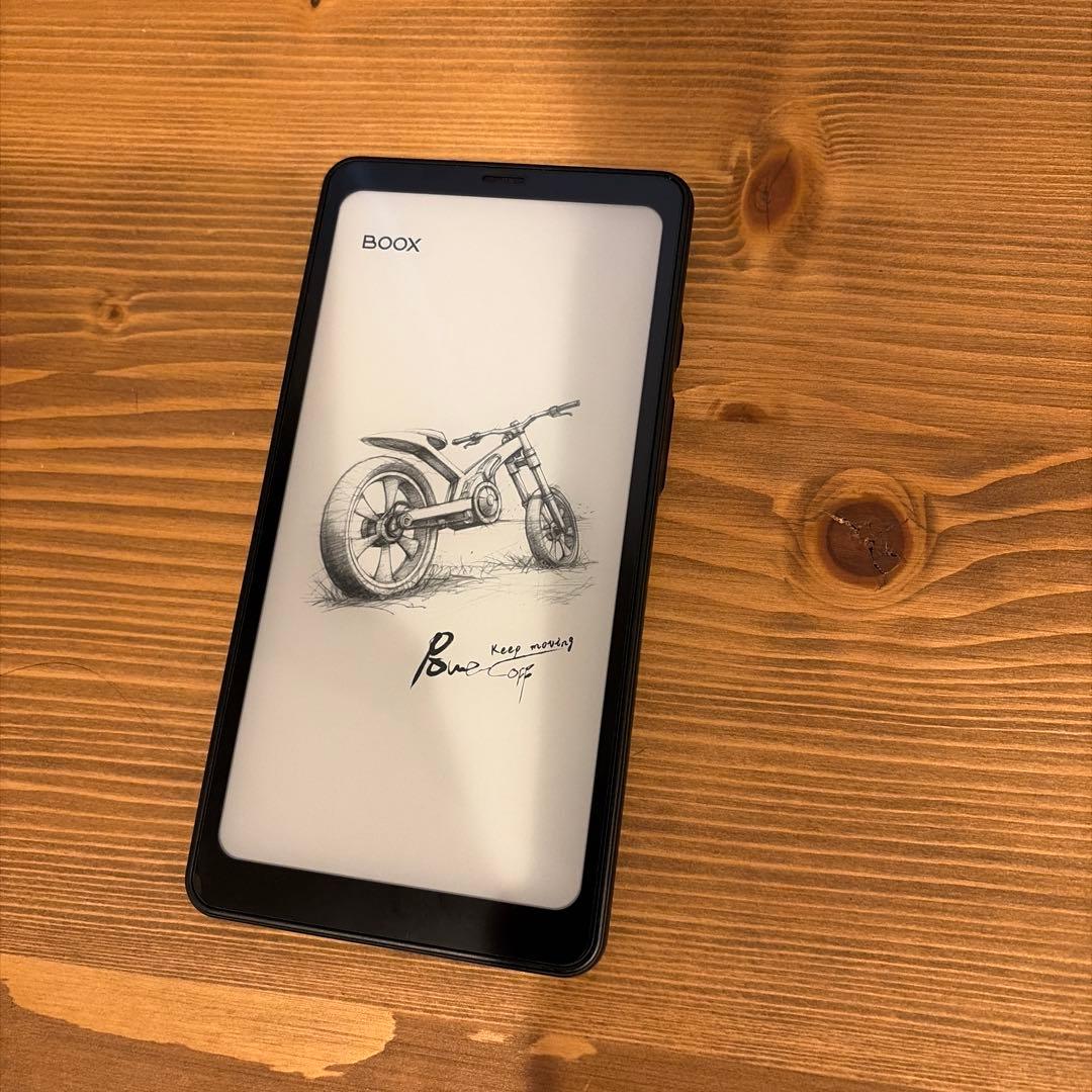 美品BOOX palma 黒　美品　ケースと未使用フィルムとバンカーリングおまけ