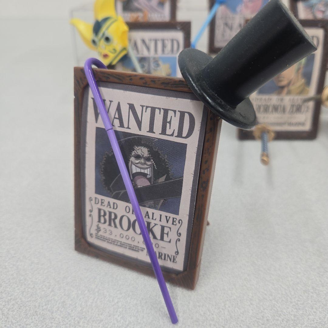 【ワンピース】麦わら海賊団 手配書コレクション フレーム