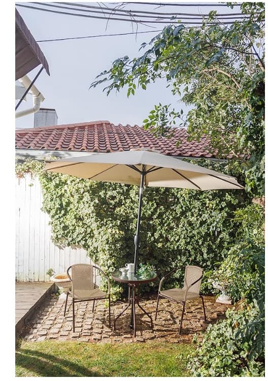 新品♡屋外用ガーデンテーブルセット 3点セット