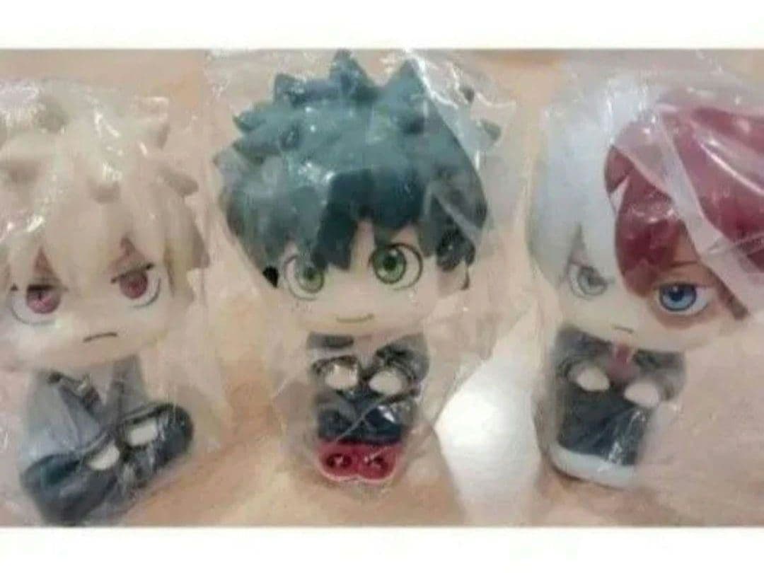 僕のヒーローアカデミア 緑谷出久 爆豪勝己 轟焦凍の3体セット