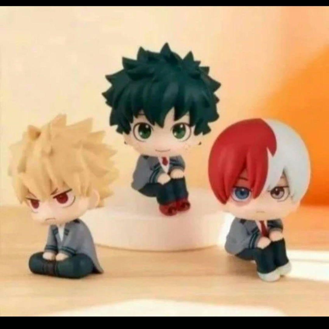 僕のヒーローアカデミア 緑谷出久 爆豪勝己 轟焦凍の3体セット