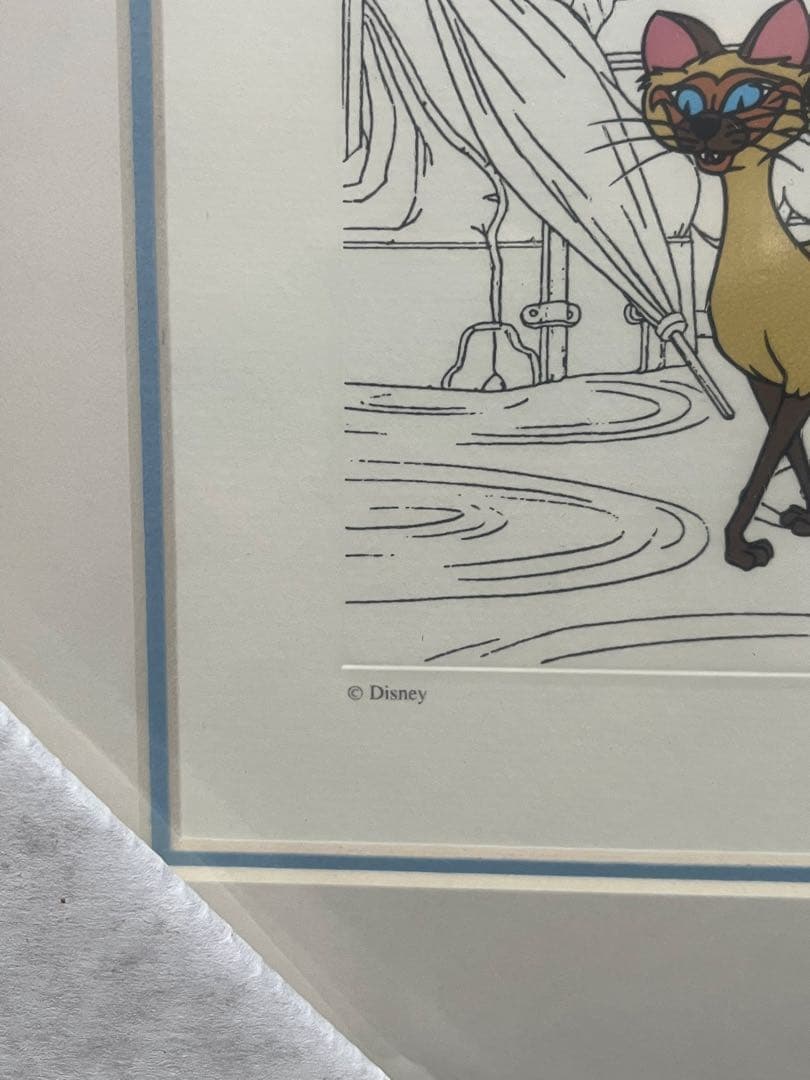 ディズニー トレジャー わんわん物語 サイ&アム アートギャラリー フレーム