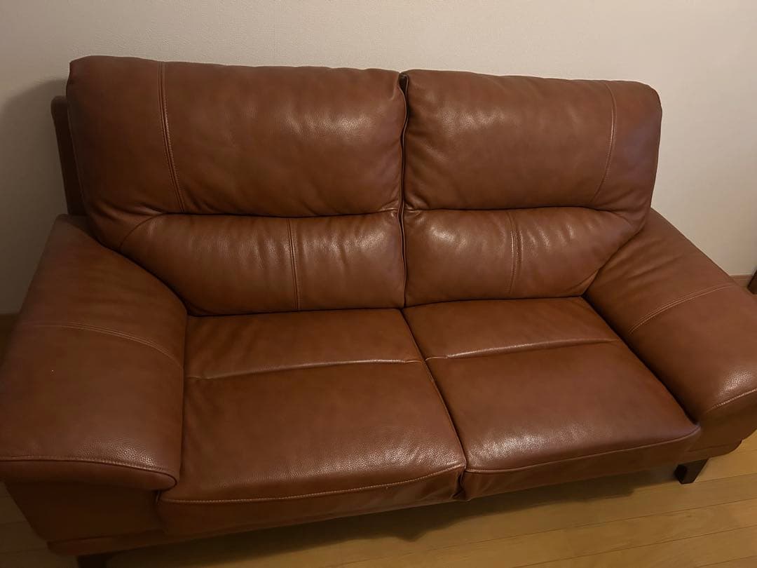 Sofit レザー　3Pソファ