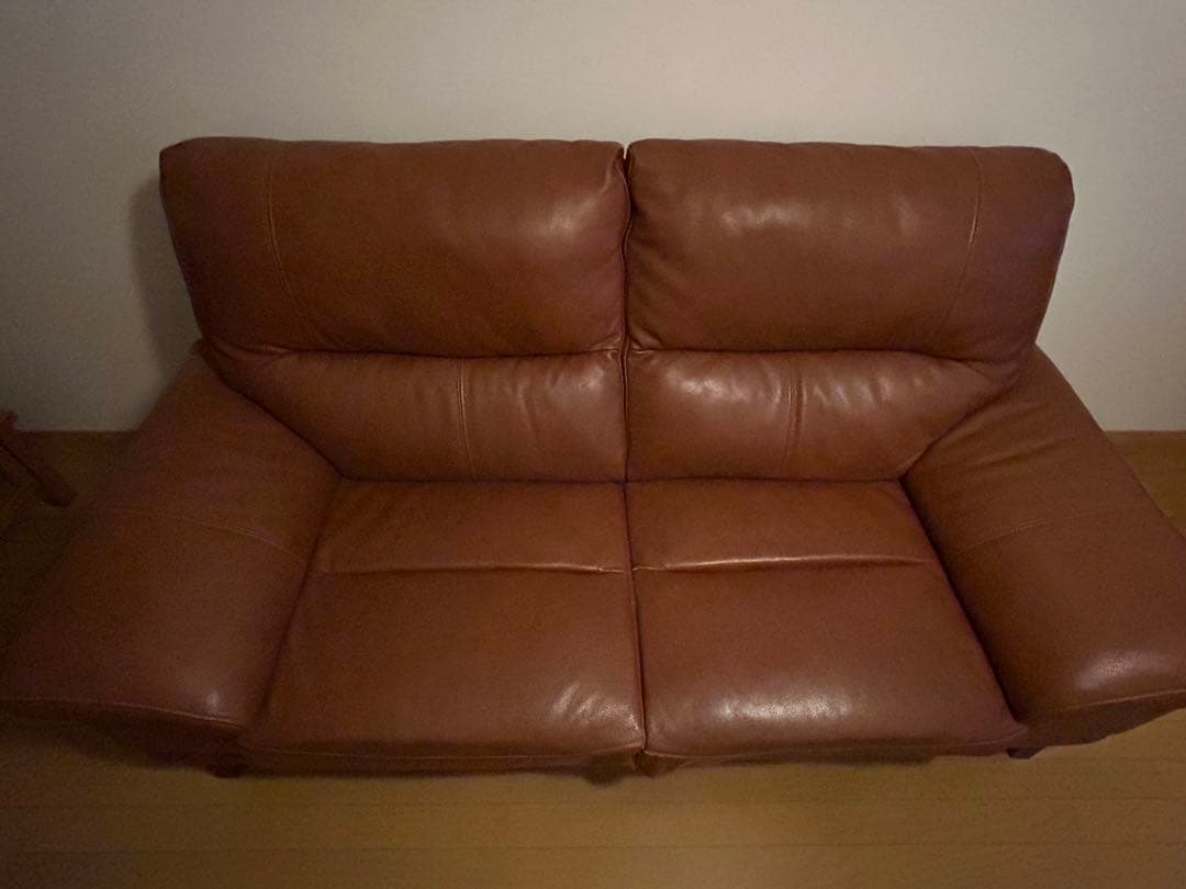 Sofit レザー　3Pソファ