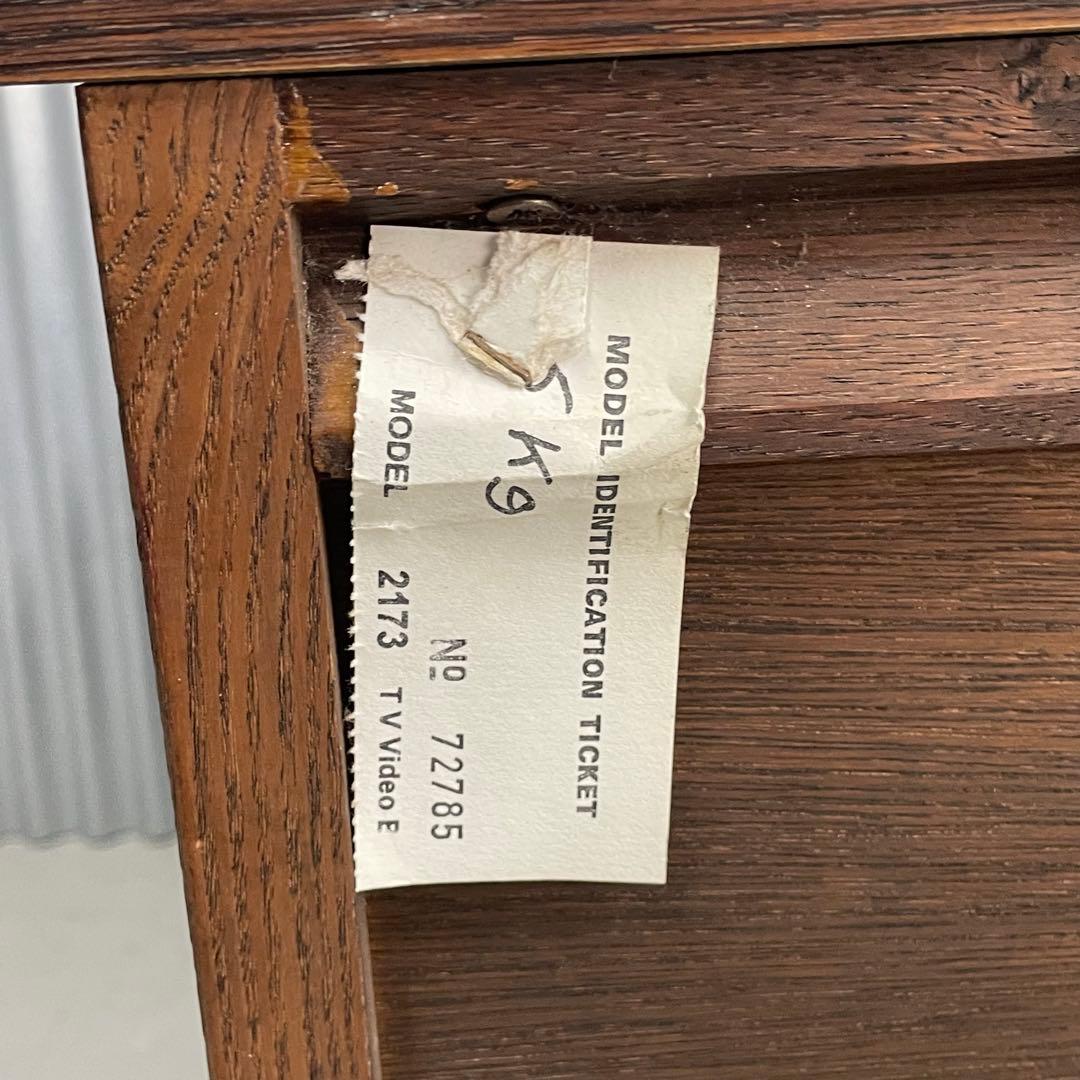 Old Charm オールドチャーム 英国製 オーク材 テレビ台 収納家具