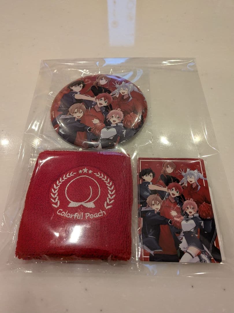 カラフルピーチ　ファンミーティング　ドタバタ運動会2026　紅組応援グッズセット