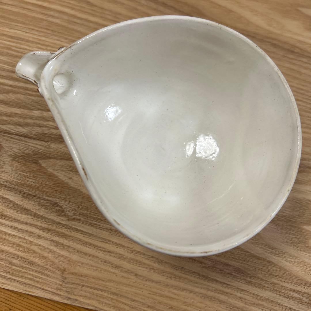 作家　陶芸作家　粉引片口鉢　片口ボウル