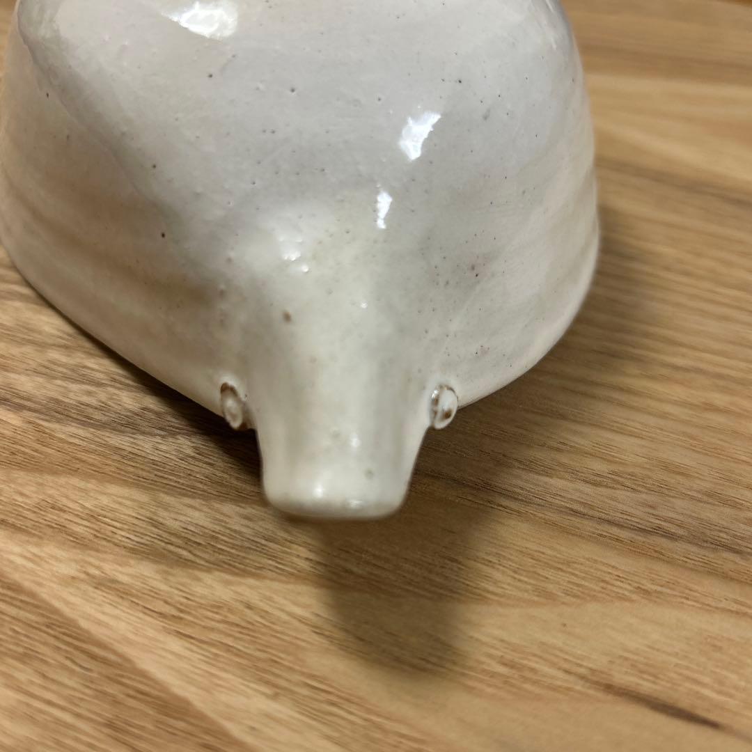 作家　陶芸作家　粉引片口鉢　片口ボウル