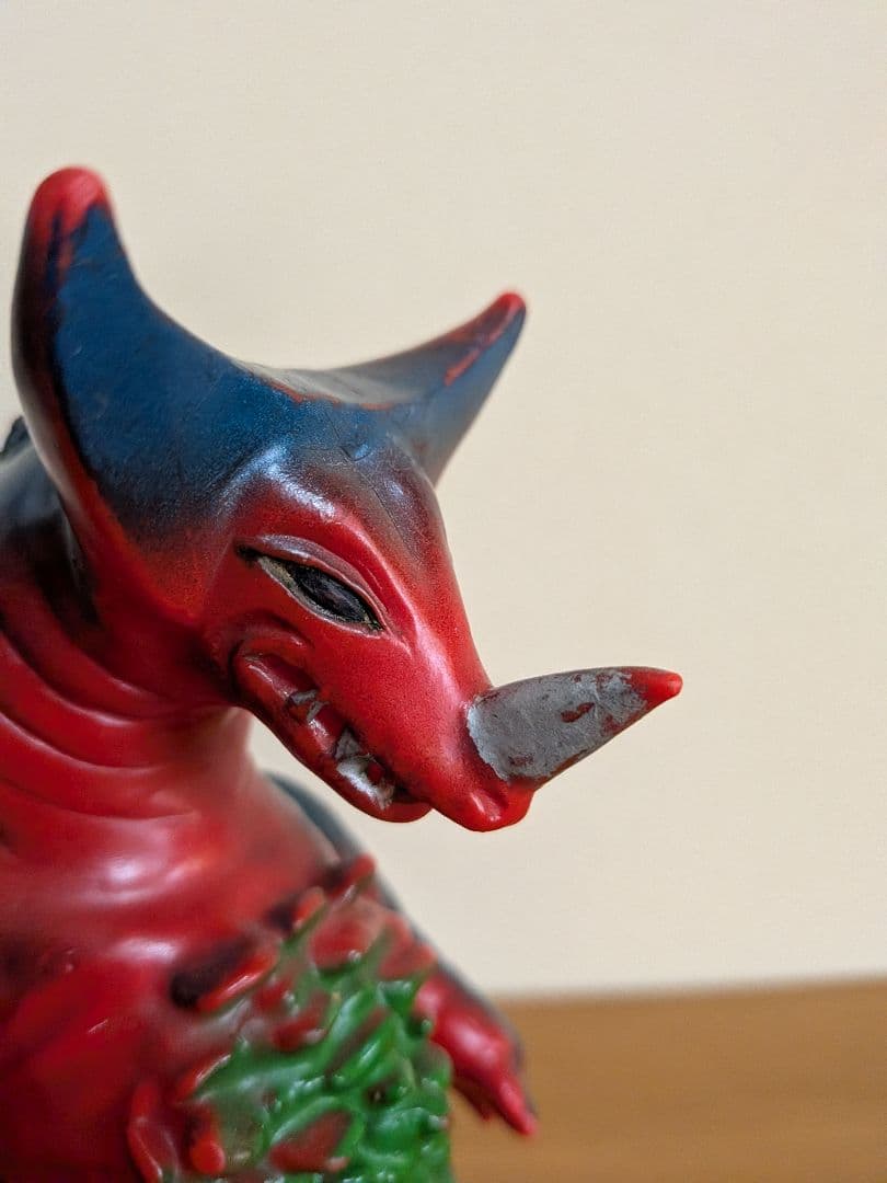 【当時もの美品】ブルマァク　ソフビ　ゴモラ　初代ウルトラマン