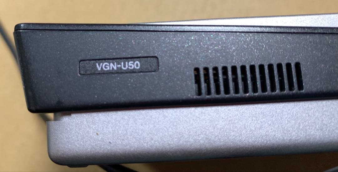 VAIO typeU VGN-U50 バッテリー　アダプタ付き　正常動作品