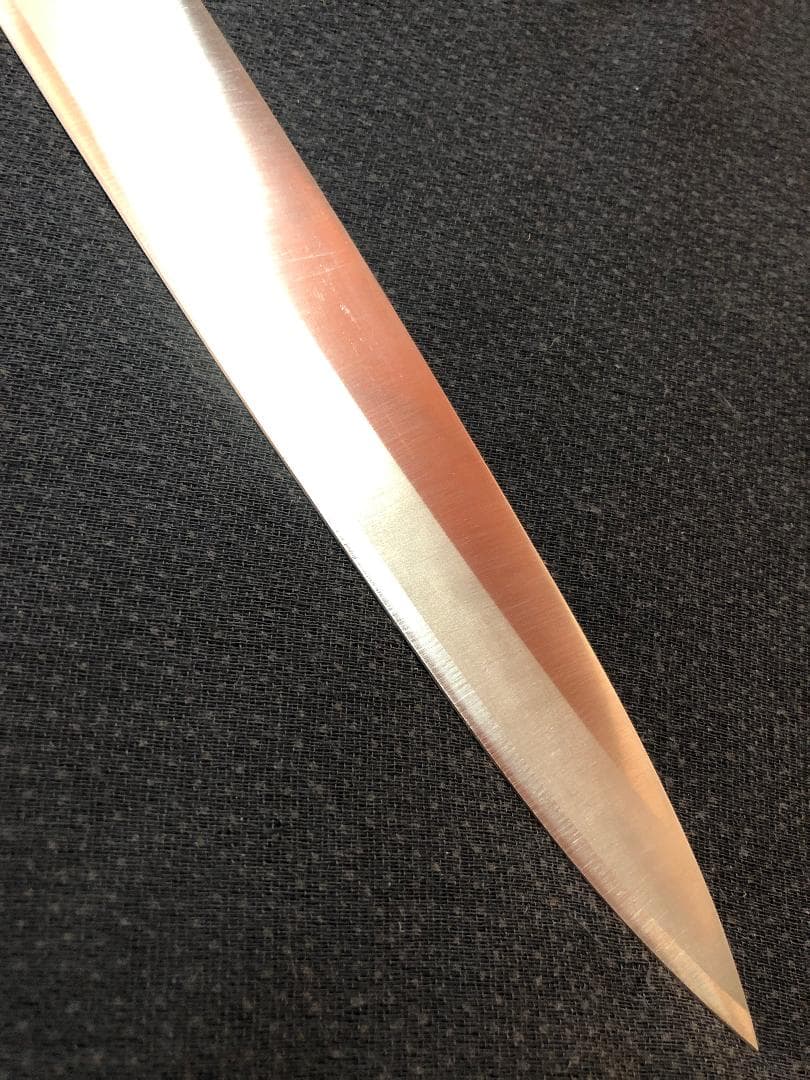 【研ぎ済み】モリブデン鋼　柳刃包丁　刺身包丁　和包丁　ナイフ　料理　釣り