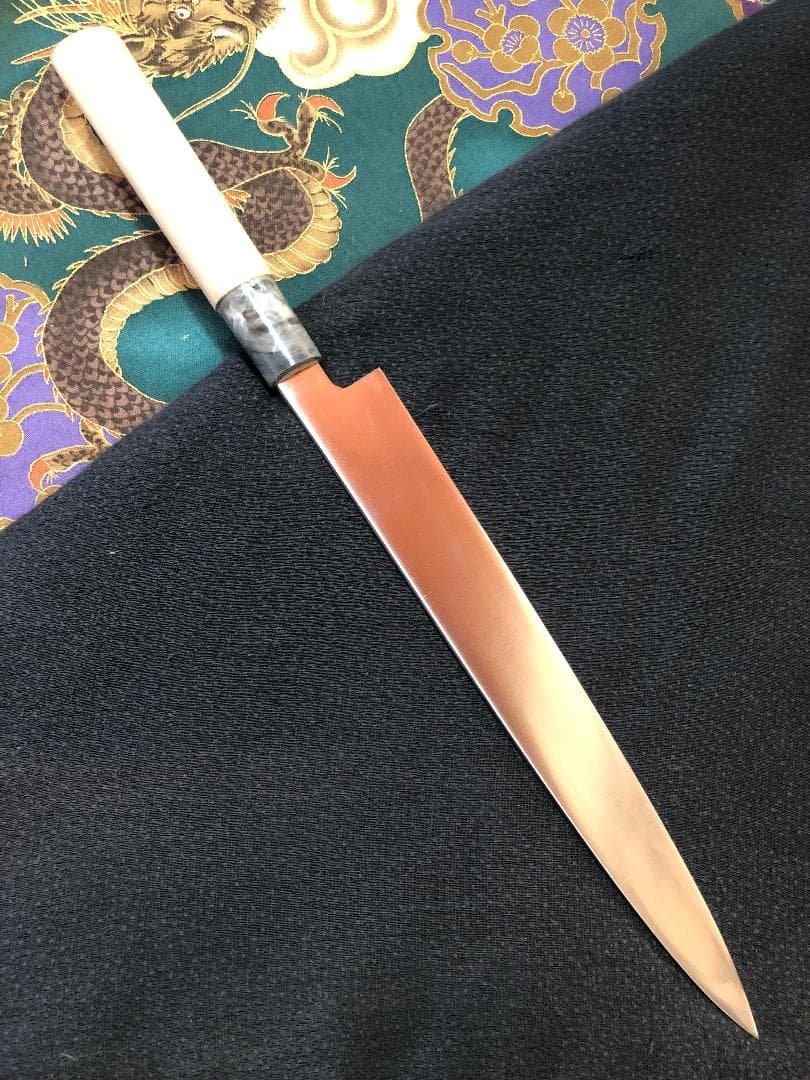 【研ぎ済み】モリブデン鋼　柳刃包丁　刺身包丁　和包丁　ナイフ　料理　釣り