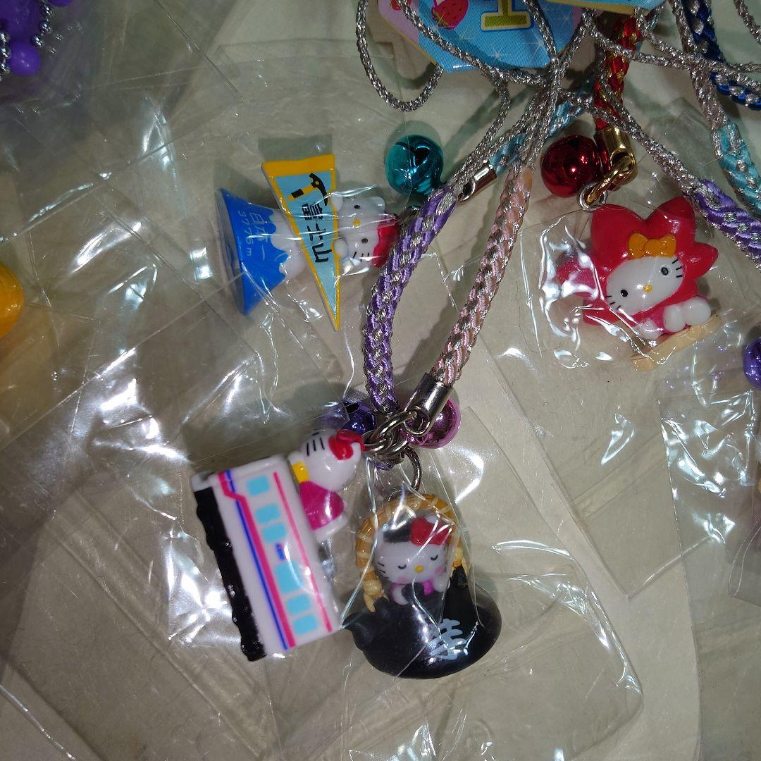 ハローキティ　ご当地コラボ根付ストラップ