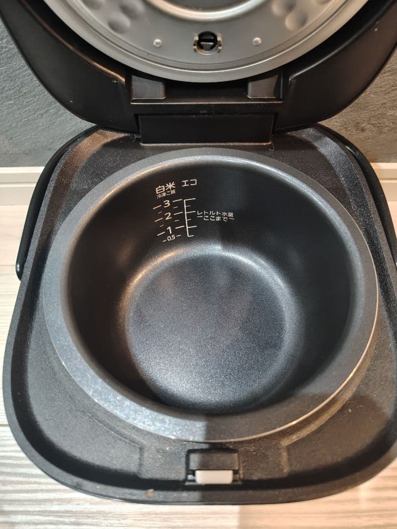 【2024年製】タイガー 炊飯器 3合 JBS-A055 マットブラック