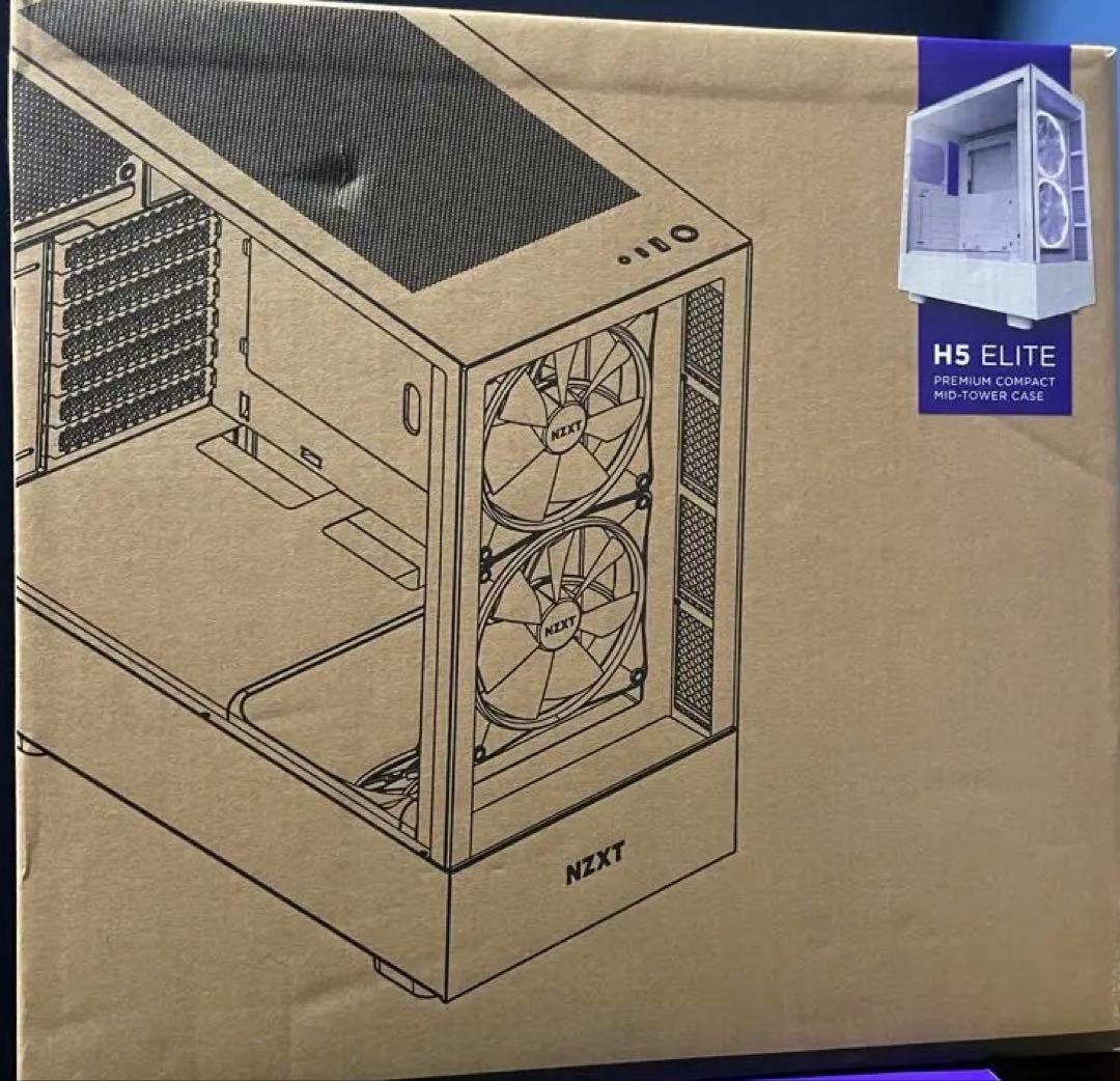 未開封 NZXT H5 Elite 白 旧モデル