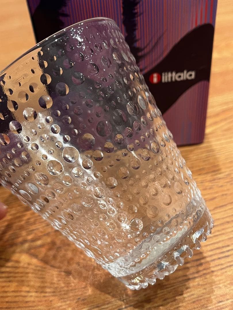 イッタラ  サラダボウル タンブラー 2個セット クリア 専用箱有