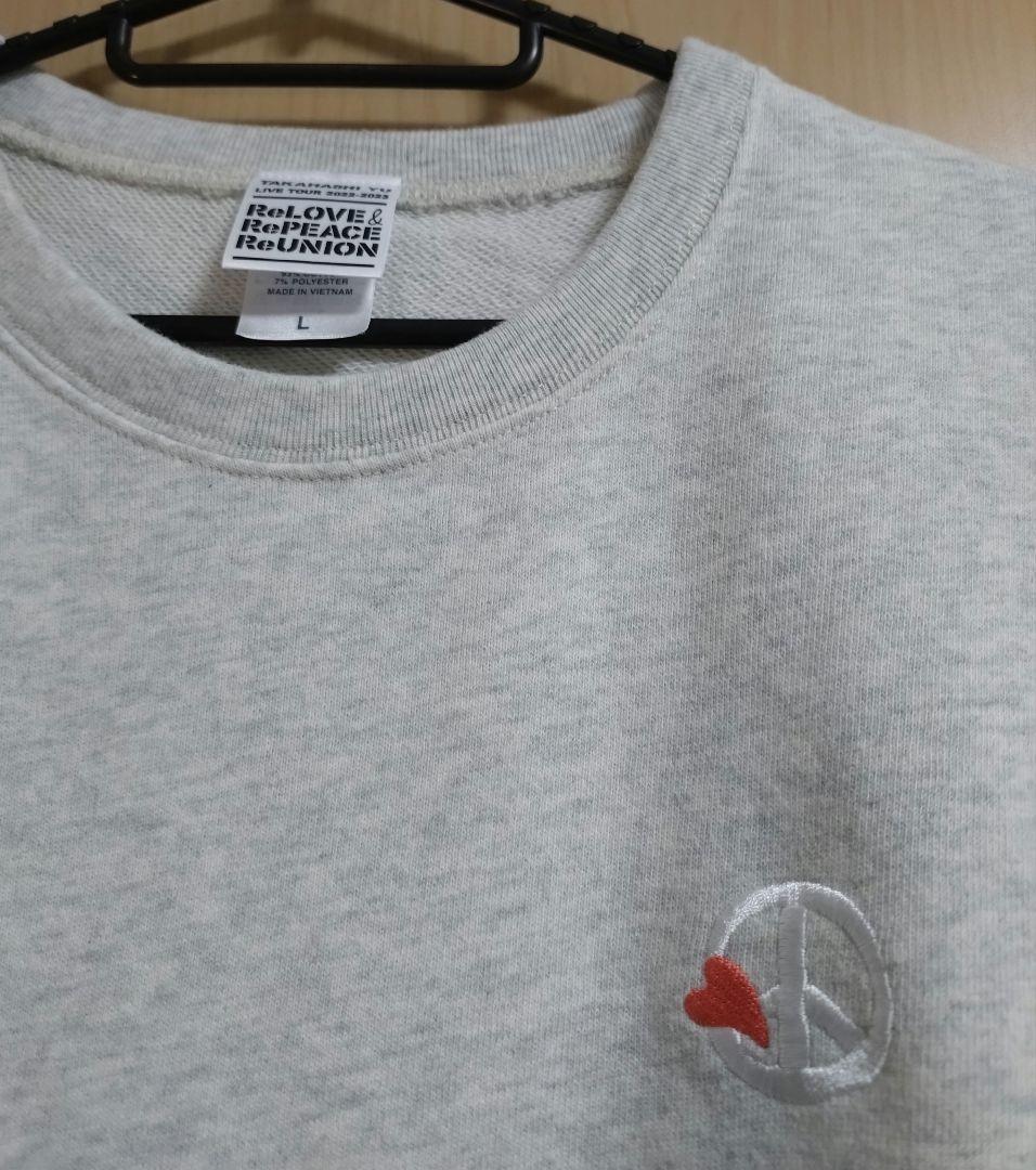 美品！【公式完売品】高橋優 リラリピトレーナー Lサイズ オートミール