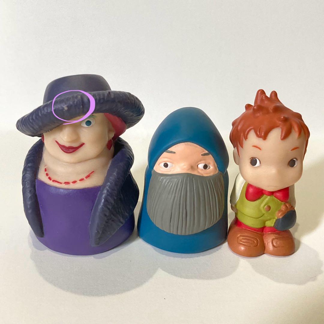 11体コンプリート　ハウルの動く城　指人形　スタジオジブリ　廃盤　希少品