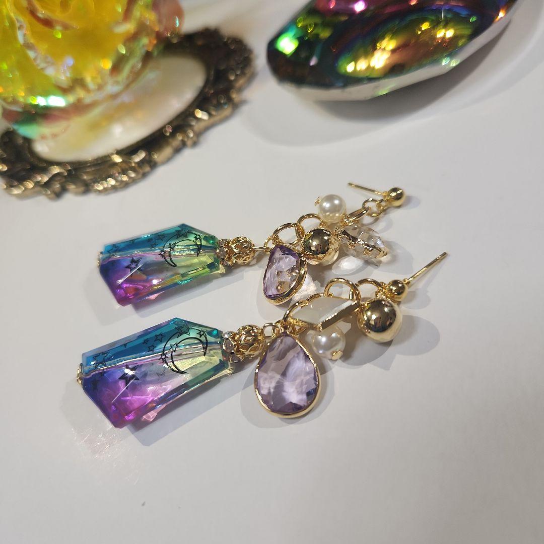 ハンドメイドピアス3212