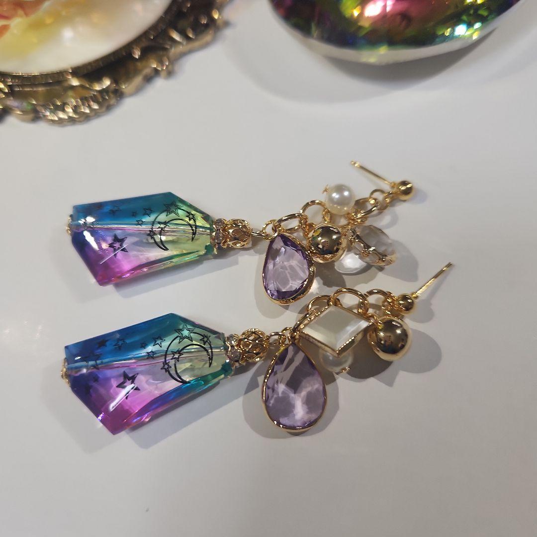 ハンドメイドピアス3212