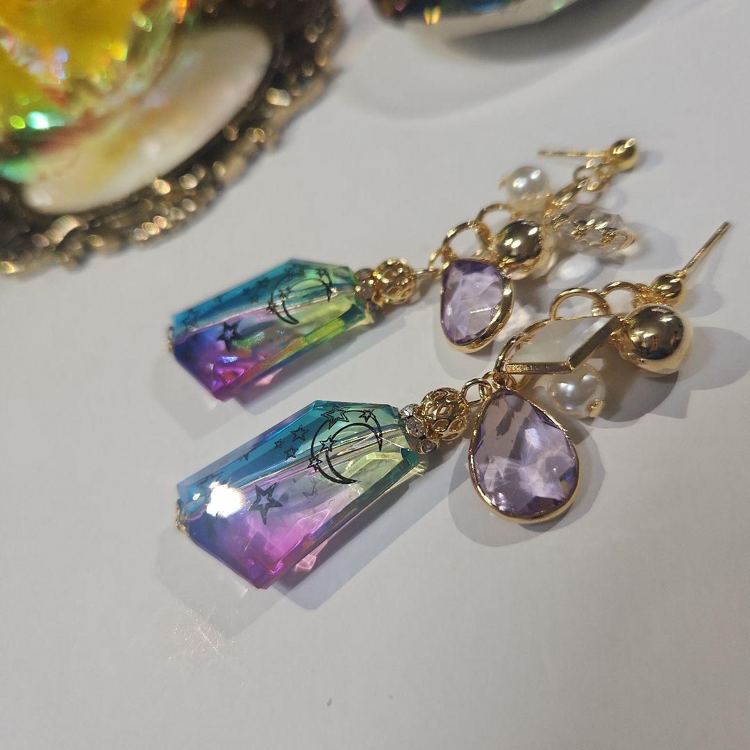 ハンドメイドピアス3212