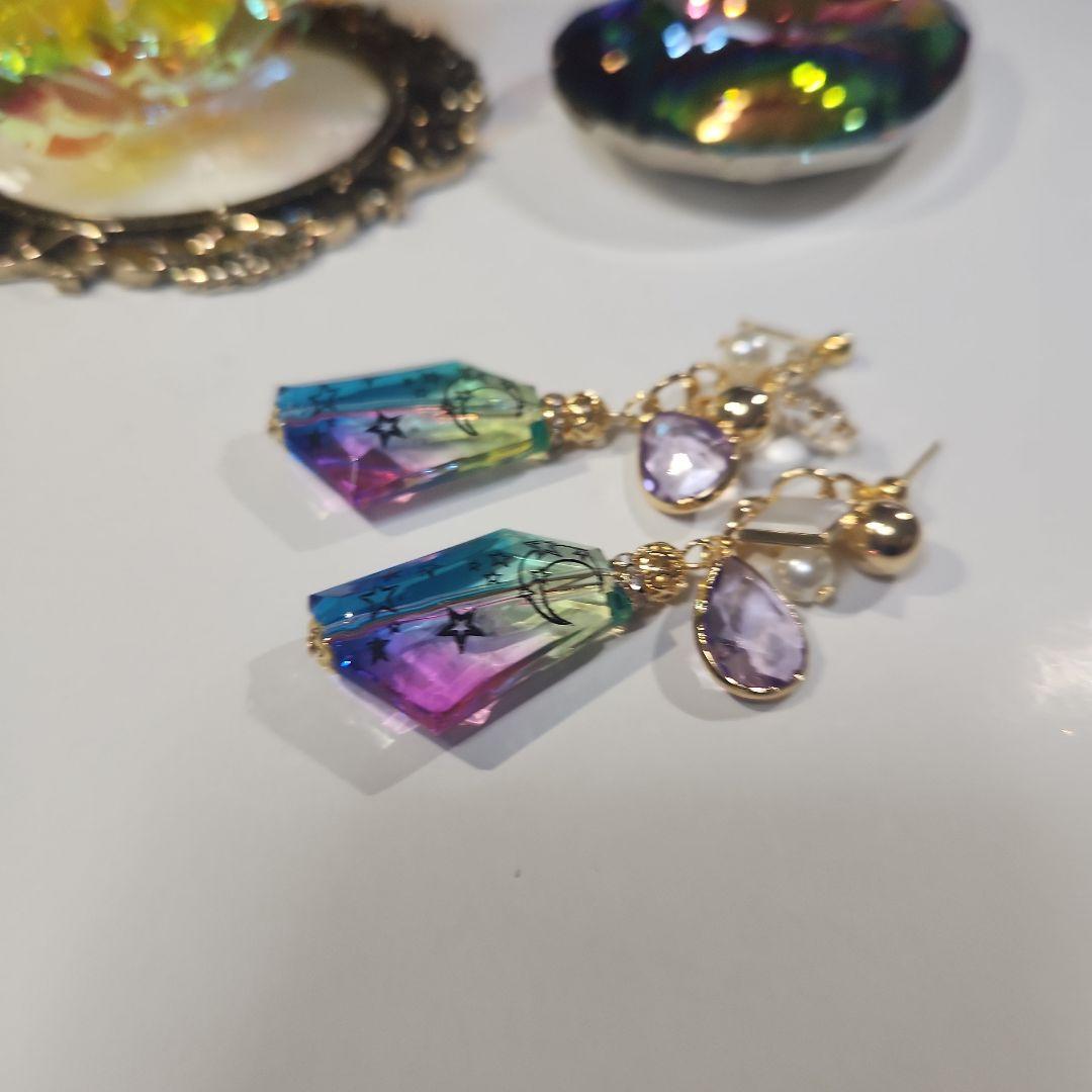 ハンドメイドピアス3212