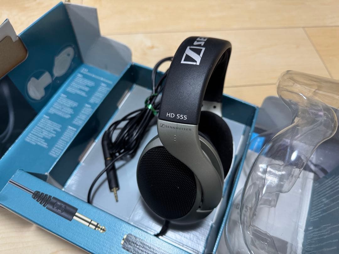 Sennheiser HD 555 有線ヘッドホン
