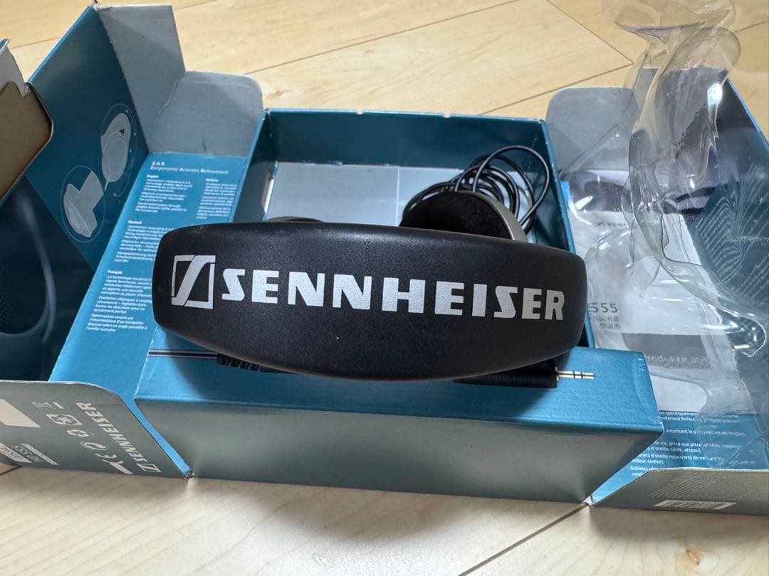 Sennheiser HD 555 有線ヘッドホン