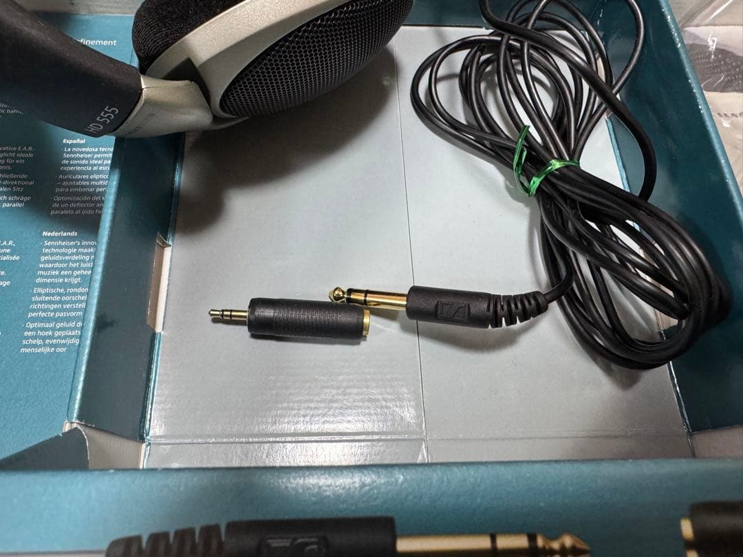 Sennheiser HD 555 有線ヘッドホン