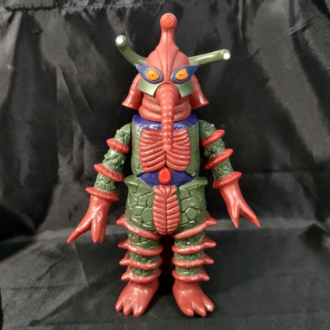 【生産終了】ヒッポリト星人　ウルトラマン 怪獣 ソフビ 800 廃盤レア　他3点