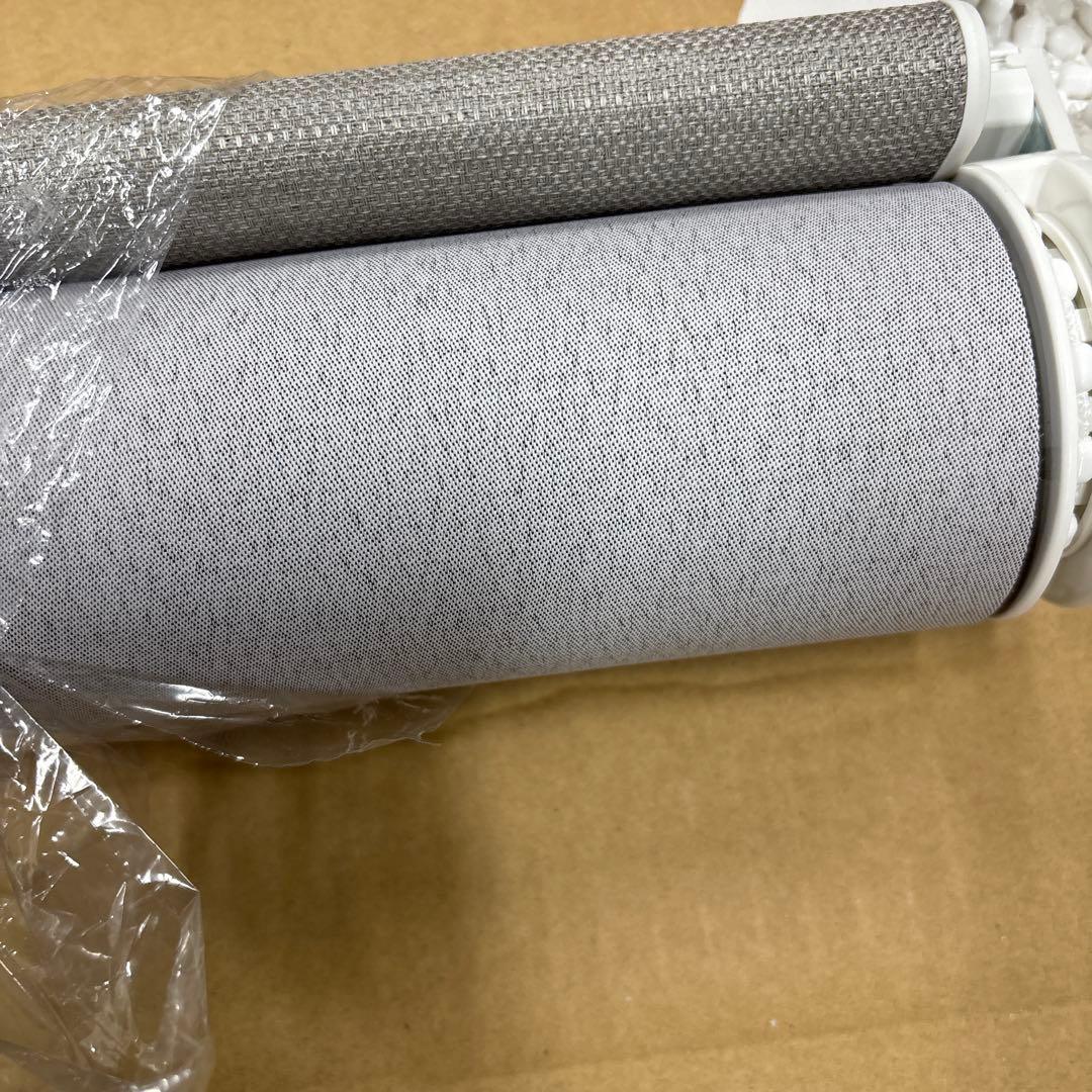 【未開封】ニチベイ　ロールスクリーン　遮光　大きめ　左　グレー　192x260㎝