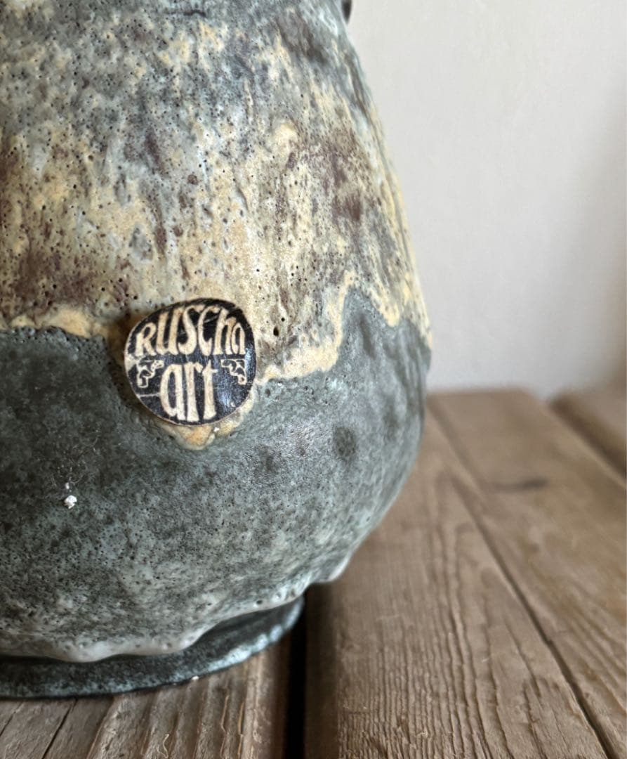 花瓶・フラワースタンド Fat lava Ruscha320-2