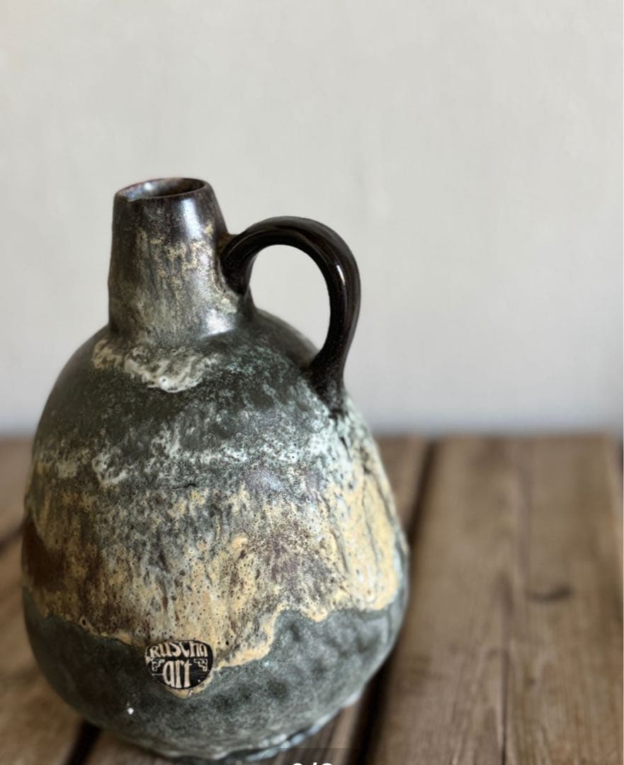 花瓶・フラワースタンド Fat lava Ruscha320-2