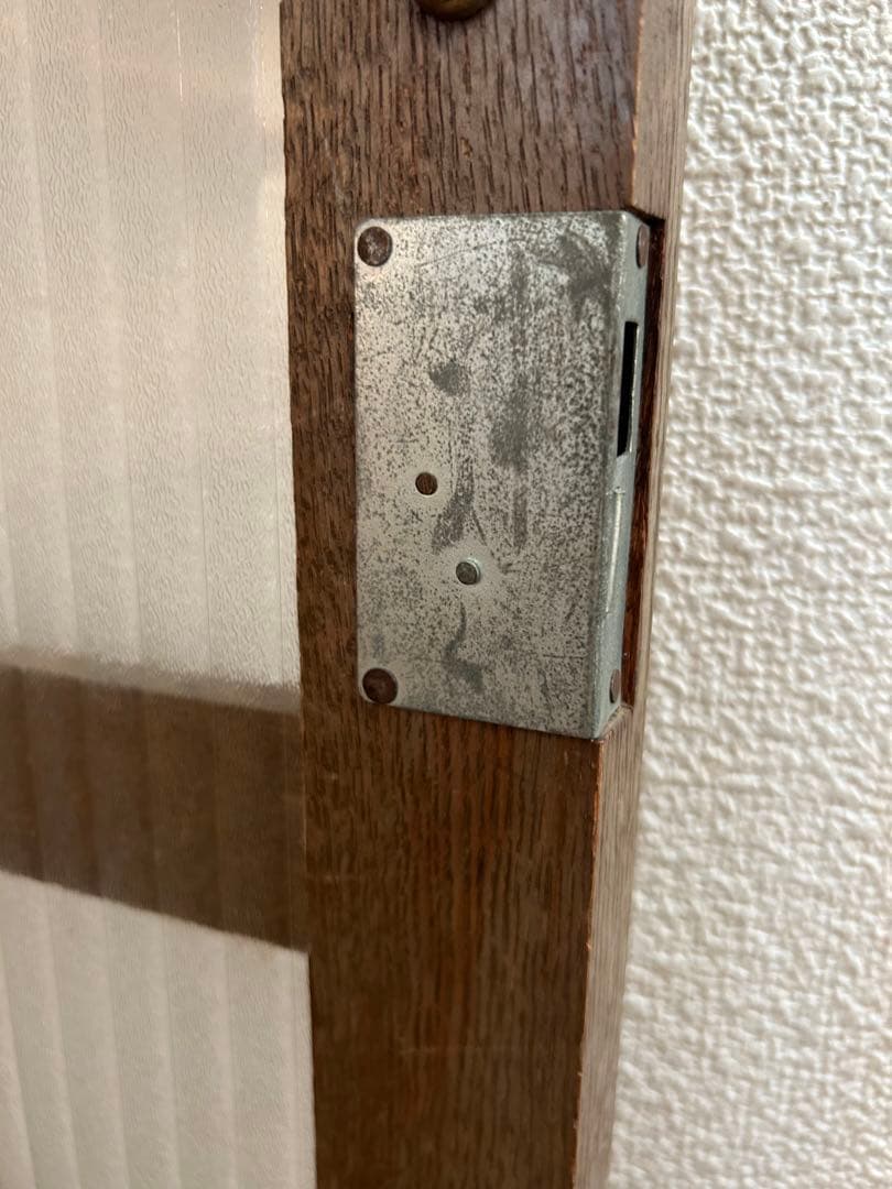 【期限あり】アンティークヴィンテージ⁑木製ガラス扉本箱キャビネット