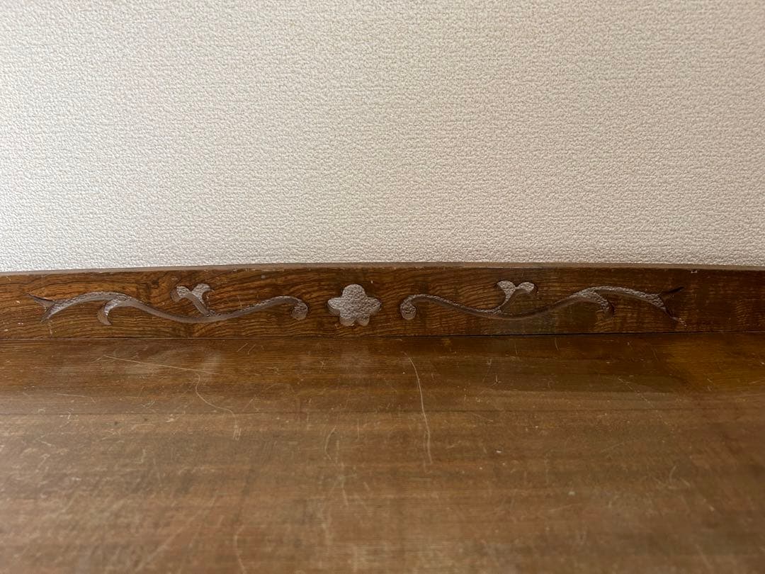 【期限あり】アンティークヴィンテージ⁑木製ガラス扉本箱キャビネット