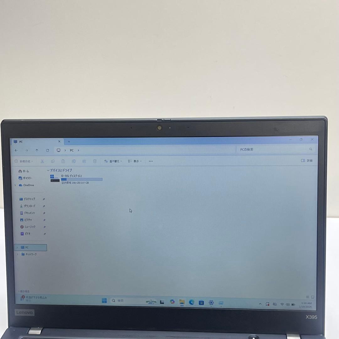 #846 レノボ ThinkPad X13 Ryzen 3 Pro 3300U