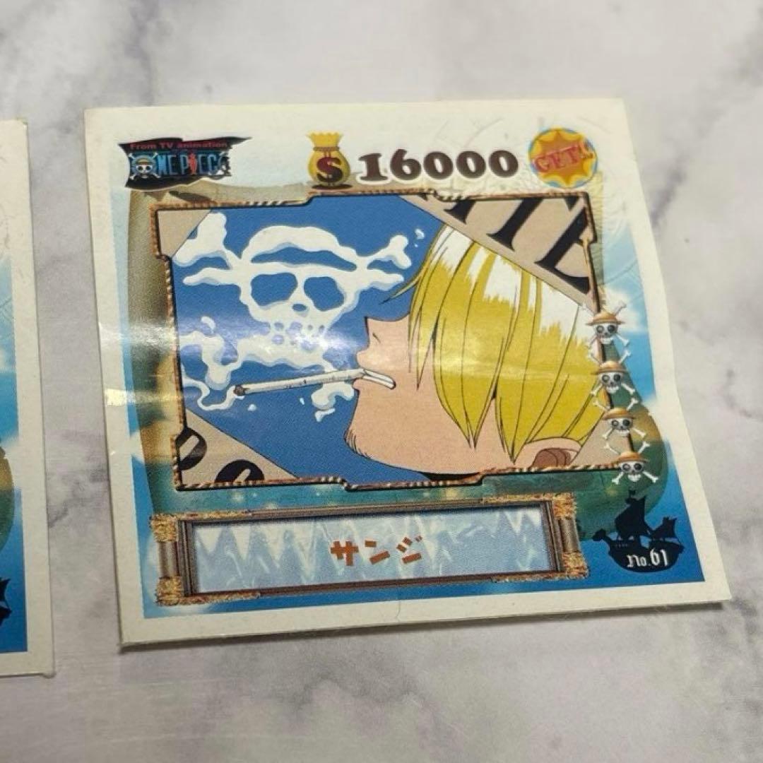 ONE PIECE ステッカー 缶バッジ シャンクス ゾロ チョッパー