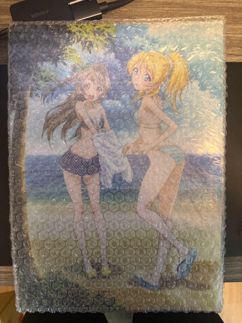 電撃ホビーマガジン　南ことり 水着　フィギュア　特典クリアファイル付き