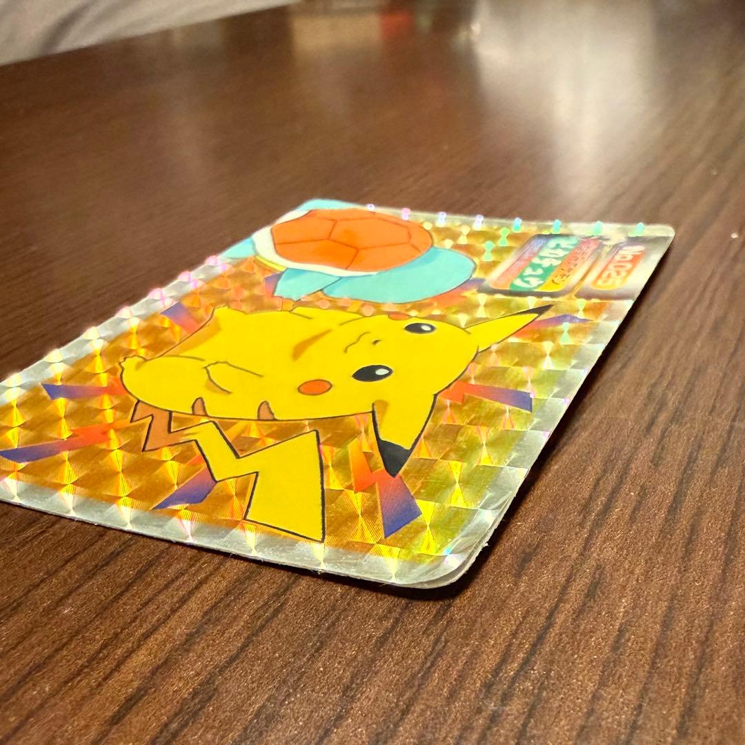 【希少】ポケモン トップサン プリズム No.025 ピカチュウ