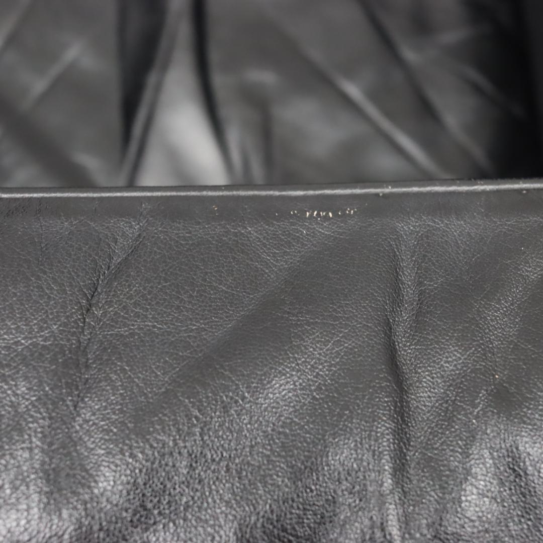 ラウンジチェア 合皮 革張り 黒 リプロダクト