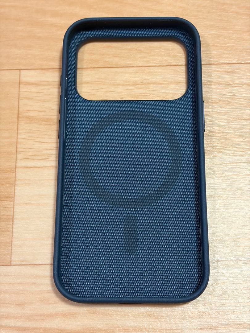 Apple純正 iPhone 17 Pro テックウーブンケース ブルー