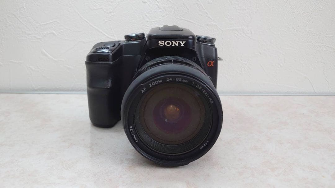 SONY α100 デジタルカメラ 本体とレンズ付き