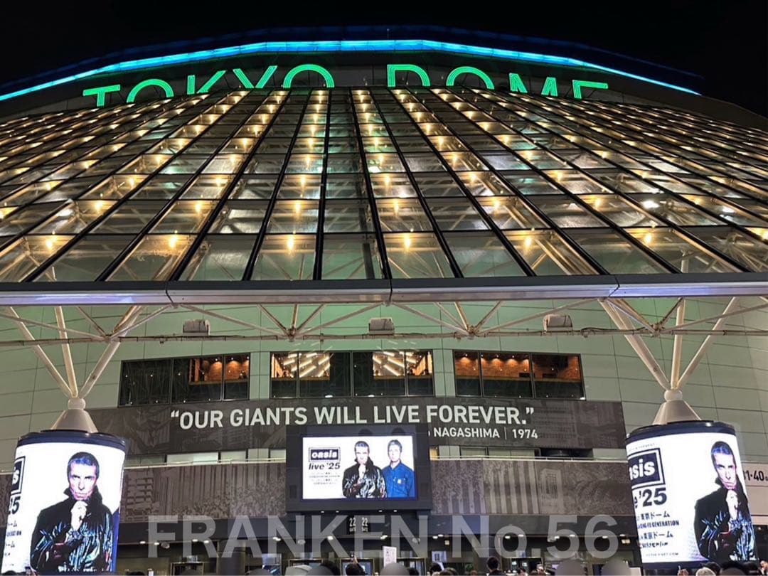 oasis オアシス Tシャツ 東京ドーム限定 10/25 XL