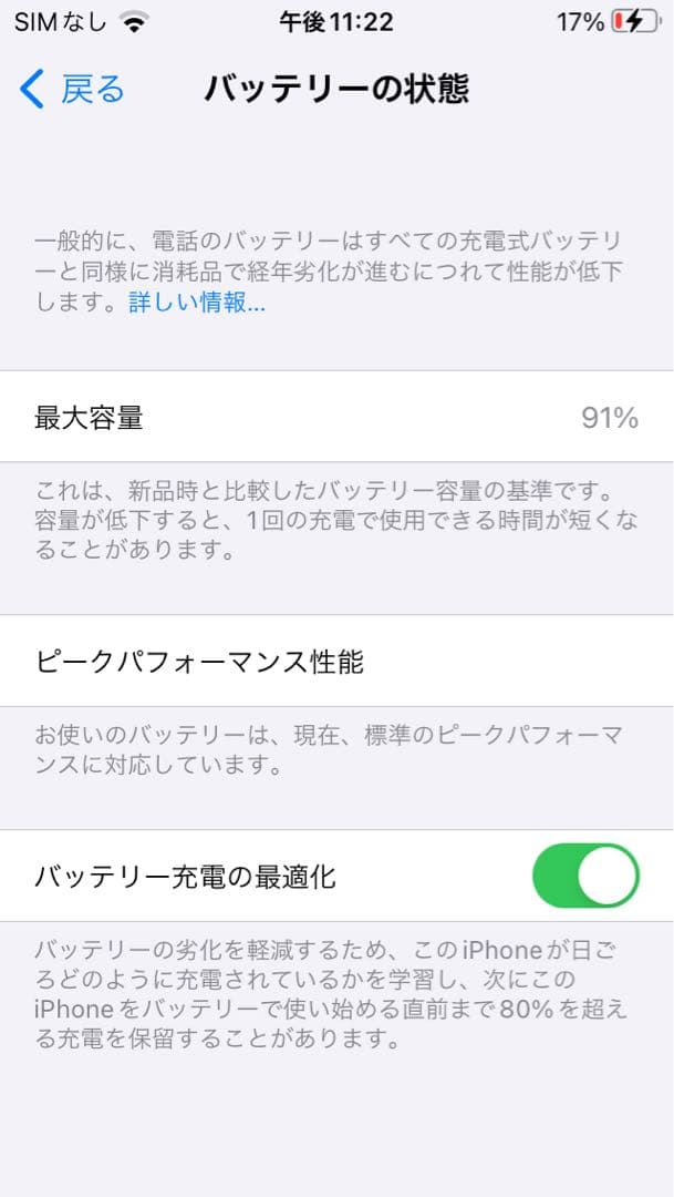 Apple iPhone SE 初代 シルバー 本体 +充電器付