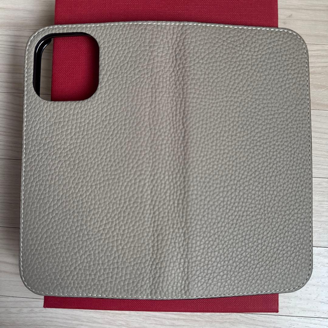 iPhone 15 Pro Maxダイアリーケース シュリンクレザー