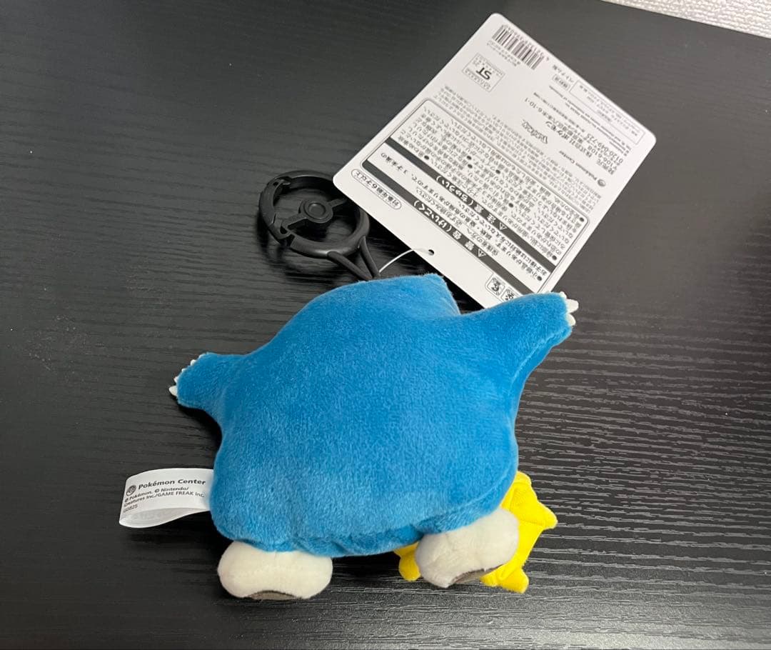 【未使用】逃 とおせんぼう ピカチュウ カビゴン ぬいぐるみキーケース